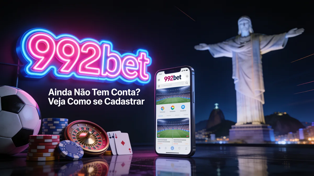 Ainda Não Tem Conta? Veja Como se Cadastrar — 992bet no Brasil