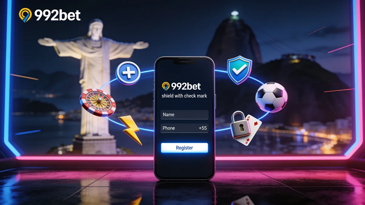 Como Fazer o Cadastro na 992bet — 992bet no Brasil
